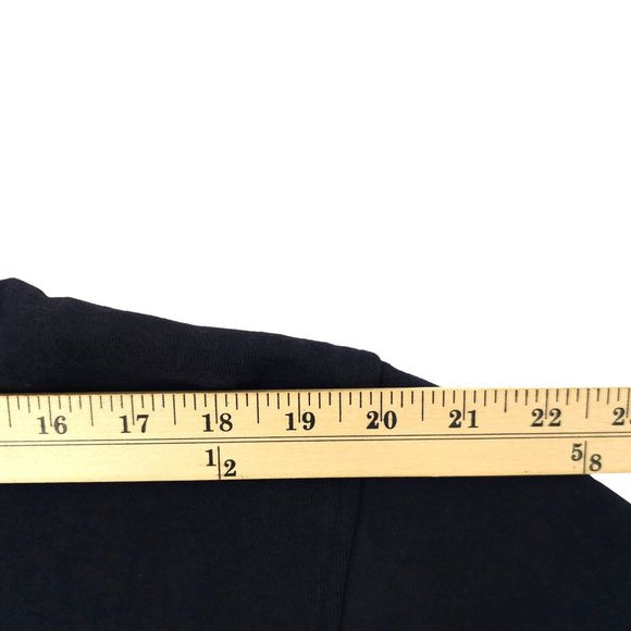 Izod Jeans Quarter Zip Pullover Sweatshirt Top Boys 14/16 Navy Blue Gray NEW - Picture 4 of 16